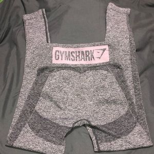 Gymshark Leggings- grey/pink